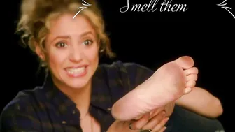 Shakira Feet Smell Tester #4