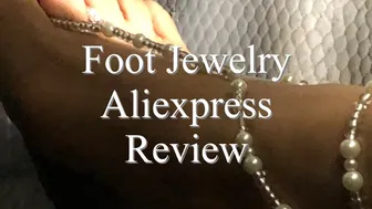 Foot Jewelry AliExpress Product Review