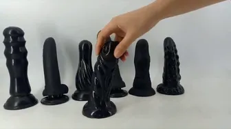 FAAK 20cm*4.7cm sexual toys Sheep horn shape rubber anal animal penis dildo butt plug sex toys anal