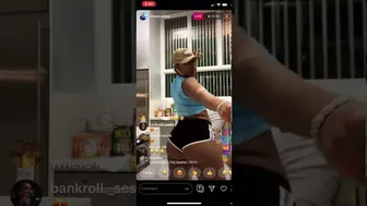 Megan The Stallion Twerking With Kelsey Ig Live