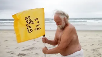 Naturists celebrate longest day at St Clair beach #2