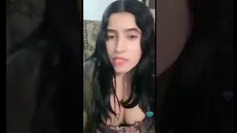 Hot aunty big boobs, imo video call