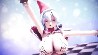 Sexy Santa with big breasts.Jingle Bells. #2