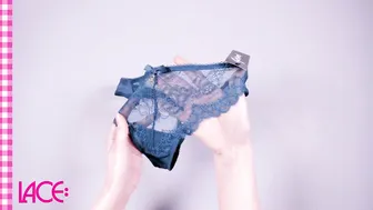 Gossard-Superboost-Lace Thong-Ink Blue-S-7716 | Lace.dk #2