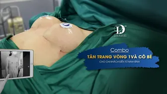 Kết quả combo tân trang #vòng_1 và #cô_bé cho chị khách hàng đến từ Ninh Bình