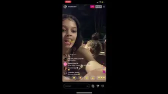 Bhad Bhabie Twerking in the Hot Tub with Friends - IG Live