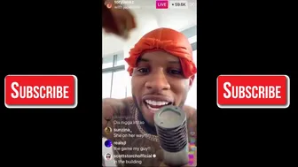 TYGA, TRINA AND CELEBRITIES LIVE TWERKING ON IG WITH TORY LANEZ!!!! SUPER SEXY HOT!!!