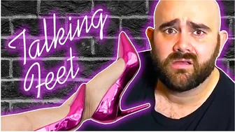 I HOSTED a FOOT FETISH show?? Something's AFOOT on TALKING FEET!!