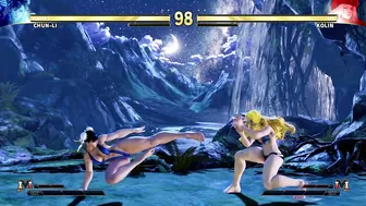 SFV PC Mods | Chunli V-bikini vs Kolin Bikini Mod♥️♥️ #2