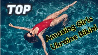 Most Beautiful Bikini Girls Ukraine Beach