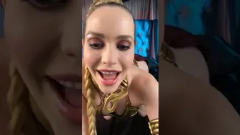 Pornstar Mia Malkova Sexy Star Wars Instagram Live