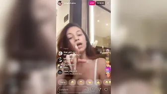 Bhad Bhabie Twerking On IG Live! #3