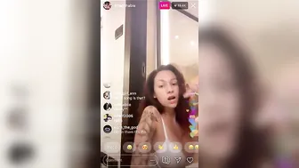 Bhad Bhabie Twerking On IG Live! #4