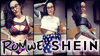 Romwe|Shein | Lingerie & Loungewear Haul