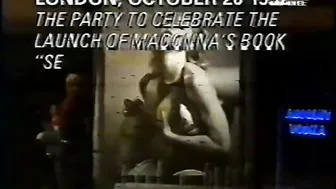 1992 MADONNA SEX BOOK PRESENTATION #3