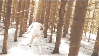 Shawn runs Naked (blurred) CLIP #4