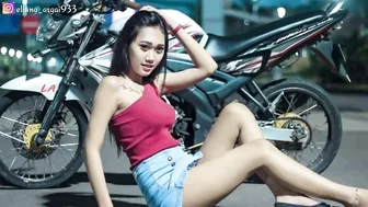 Model HOT 18+ versi cewek vijar // model Vixion jari jari// DJ mamah muda #3