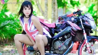 Model hot 18+ vixion jari terbaru // DJ full bass #2