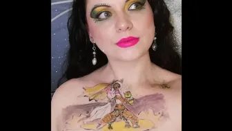 makeup tutorial art bodypainting tiger tigerzodiac chinesezodiac chinese zodiac kungfu fortuneteller