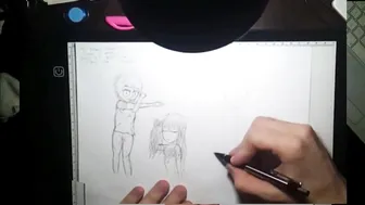 A guy who knows nothing about anatomy draws female anatomy (timelapse) #3