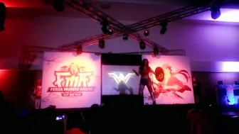 Feria Mundo Anime 2018, pasarela de Cosplay: Wonder Woman #4