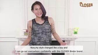 Chest binder - Closer Binder Myanmar #CloserBinderChallengeVideo