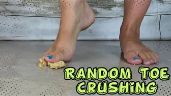 Random Toe Crushing *ASMR - Fetish*