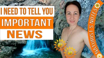 I need to tell you important news. Naturism News. Naturism Project. Naturist. Nudist. INF. Blogger.