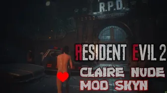 Resident Evil 2 Remake Claire Mod HOT NUDE!!!!!!