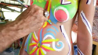 ROM YAARI ART BODY PAINTING #2