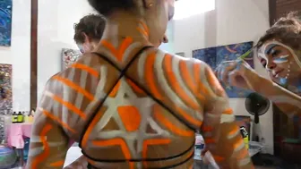 ROM YAARI ART BODY PAINTING #3