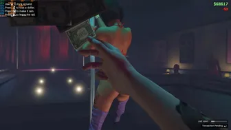 A night at the strip club in GTA V Online! Had fun with the whores xD(18+)