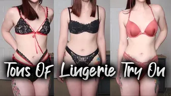 Lingerie Try On With Liv