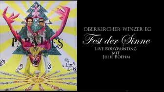 Live Bodypainting , Oberkircher Winzergesellschaft eG Fest der Sinne