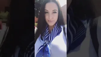 Angela White Walking **Bouncing Boobs**