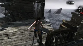 Tomb Raider 2013 Nude mod by ATL BLUE BLOOD v 3.7 2020 WHITE PANTIES #3