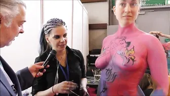 Festival Mondial de Body-painting à Paris - Rencontre avec une artiste Luxembourgeoise #2