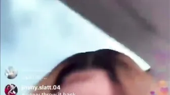 BHAD BHABIE TWERKS ON IG LIVE 2020 | PLUS HER POST AND DELETE PHOTOS ON TOP OF BENZ ♥️♥️ #3