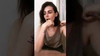 Mandana Karimi Hot Instagram Live Show