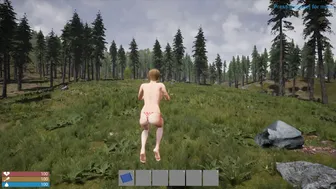 New menu and Character (Semi Naked)