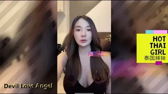 big tits Thai girl downblouse & bouncing with sexy singlet |Bigo Live| (2020-7-26) part 400