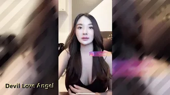 big tits Thai girl downblouse & bouncing with sexy singlet |Bigo Live| (2020-7-26) part 400 #3