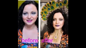 #makeup #tutorial #youtube #peacock #bird #beauty #artisticmakeup #bodypainting #colorful