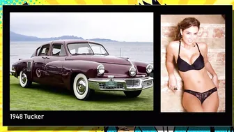 Beautiful Babes in Bikinis and Beautifully Restored cars of the 1940's #3