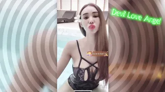 big tits Thai girl downblouse & bouncing boobs with bikini |Bigo Live| (2020-7-12) part 344 #2