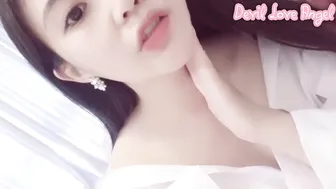 hot busty Asian girl downblouse & bouncing with unbutton shirt |Bigo Live| (2020-7-21) part 379 #2