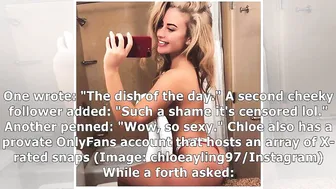 Big Brother's Chloe Ayling risks Instagram warning with 100% nude snap #4