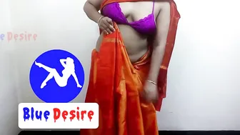 Bhabi having nice novel & boobs with bra1 #4