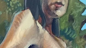 Painting a Cubist Nude in Oils