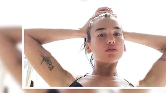 Dua Lipa unleashes booty and boobs as she slips into teeny string thong bikini №2 #2